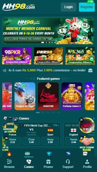 HH98 Game {Download Latest APK, Login & Earn Real Money}